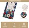 Memorial Day Patriotic 4th of July Table Runner – Red White and Blue Flowers Table Decor, Veterans Day & Independence Day Decorations for Home Kitchen Table, 13×72” – Perfect 4th of July TableTop Decor